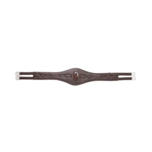 Comfort sottopancia lungo pelle morbida senza elastico Brown/Brown 120 cm