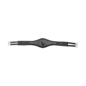 Comfort sottopancia lungo pelle morbida senza elastico Black 120 cm