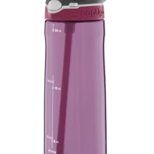 Contigo Ashland Autospout Bottiglia acqua con cannuccia, 720 ml senza BPA, Borraccia sportiva prova di perdite, Ottima per...