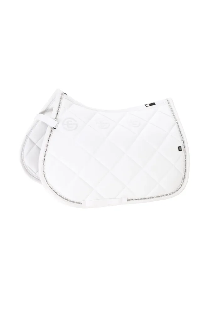 Coperta sella polivalente Dynamic SS24 Sparkle Crystal white P