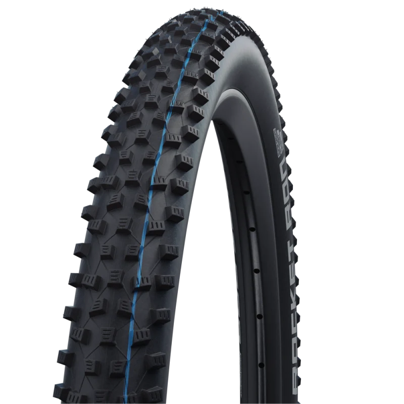 Copertone flessibile SCHWALBE ROCKET RON 27.5x2.25 ADDIX SPEEDGRIP SUPERGROUND Tubeless Ready nero
