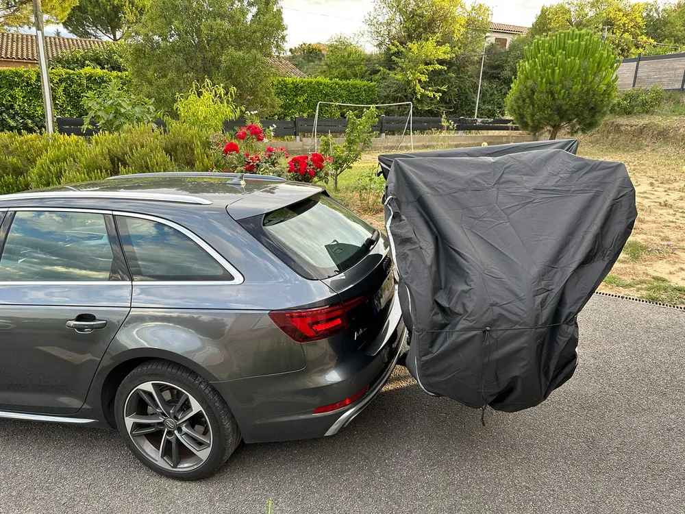 Copertura protettiva per portabiciclette BUDS CAR BIKE RACK AND RAIN COVER 1/2 Bikes