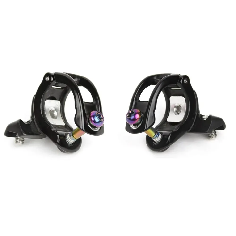 Coppia Morsetti di Fissaggio SRAM Matchmaker MMX Viti Rainbow Acciaio Inox Nero #00.5315.018.051