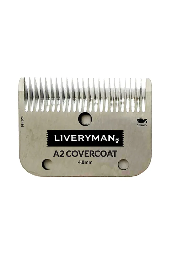 A2 CoverCoat Blades, 4.8 mm Silver 004-8