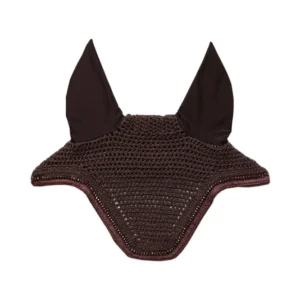cuffia antimosche Wellington con glitter Brown F