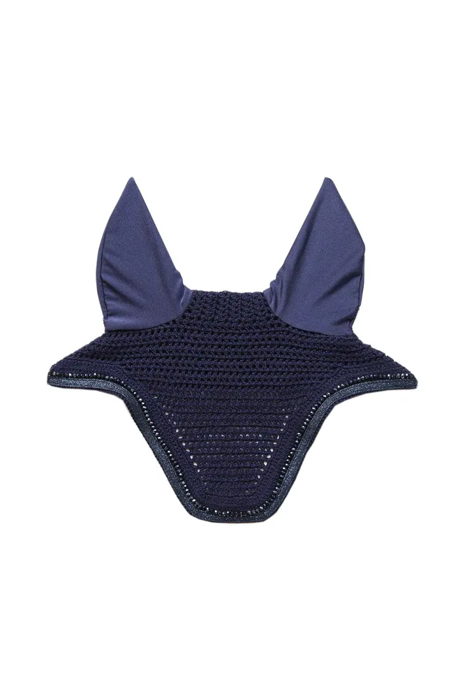 cuffia antimosche Wellington con glitter Dark Navy P