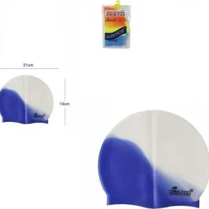 Cuffia Piscina Mare Nuoto Silicone Colorata Unisex Per Capelli Lunghi Adulto