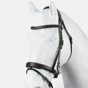 Deauville testiera da salto con moschettoni Brown C