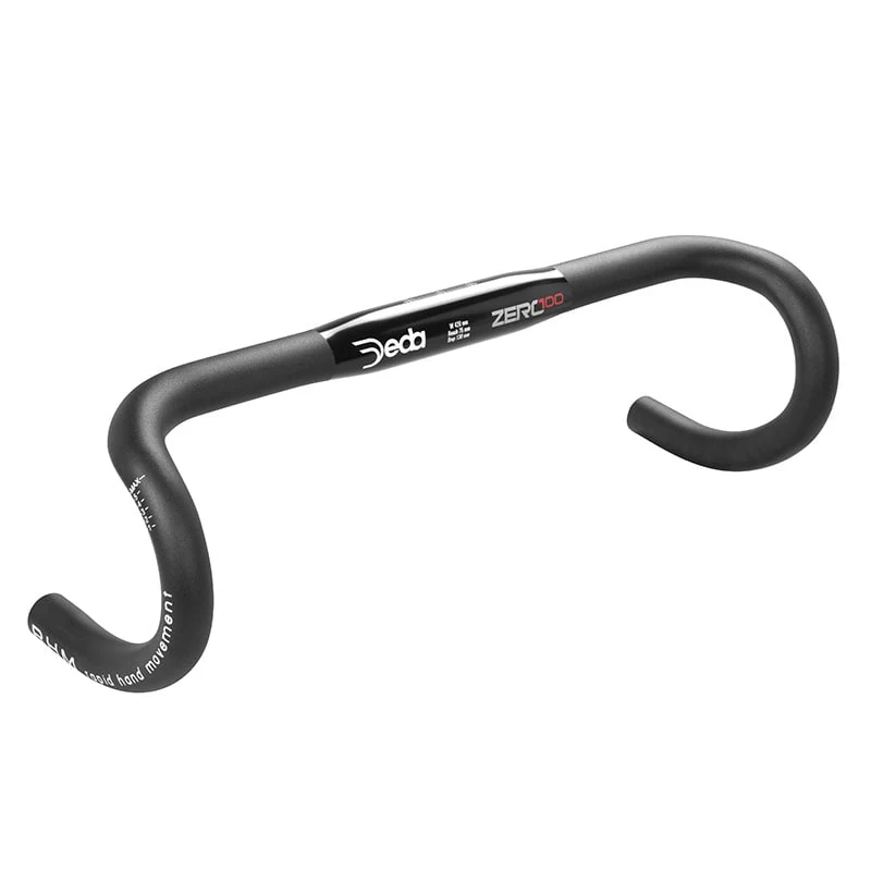 Manubrio ZERO100 31,7mm x 440mm Anatomic Alluminio Nero 2024 DEDA-ELEMENTI