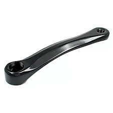 170mm glossy black aluminum crankset Default Vendor