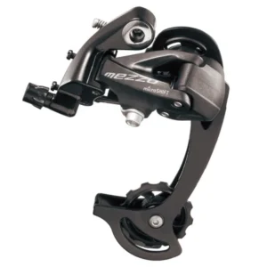 Deragliatore posteriore Mezzo gabbia lunga 2/3x8/9 velocità - nero