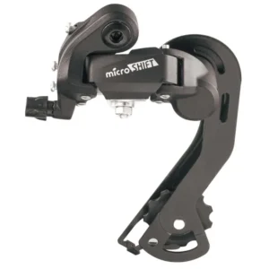 Deragliatore posteriore MTB gabbia lunga 2/3x6/7 velocità - nero