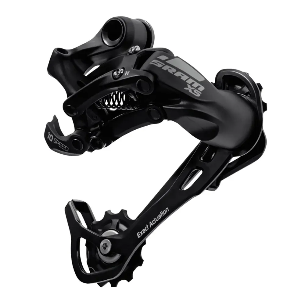 Deragliatore posteriore SRAM X5 10S Gabbia lunga Nero