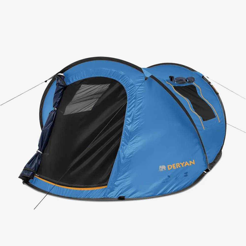 Tenda Pop Up Dome - Colonna d'acqua 2000MM - Blu Navy DERYAN