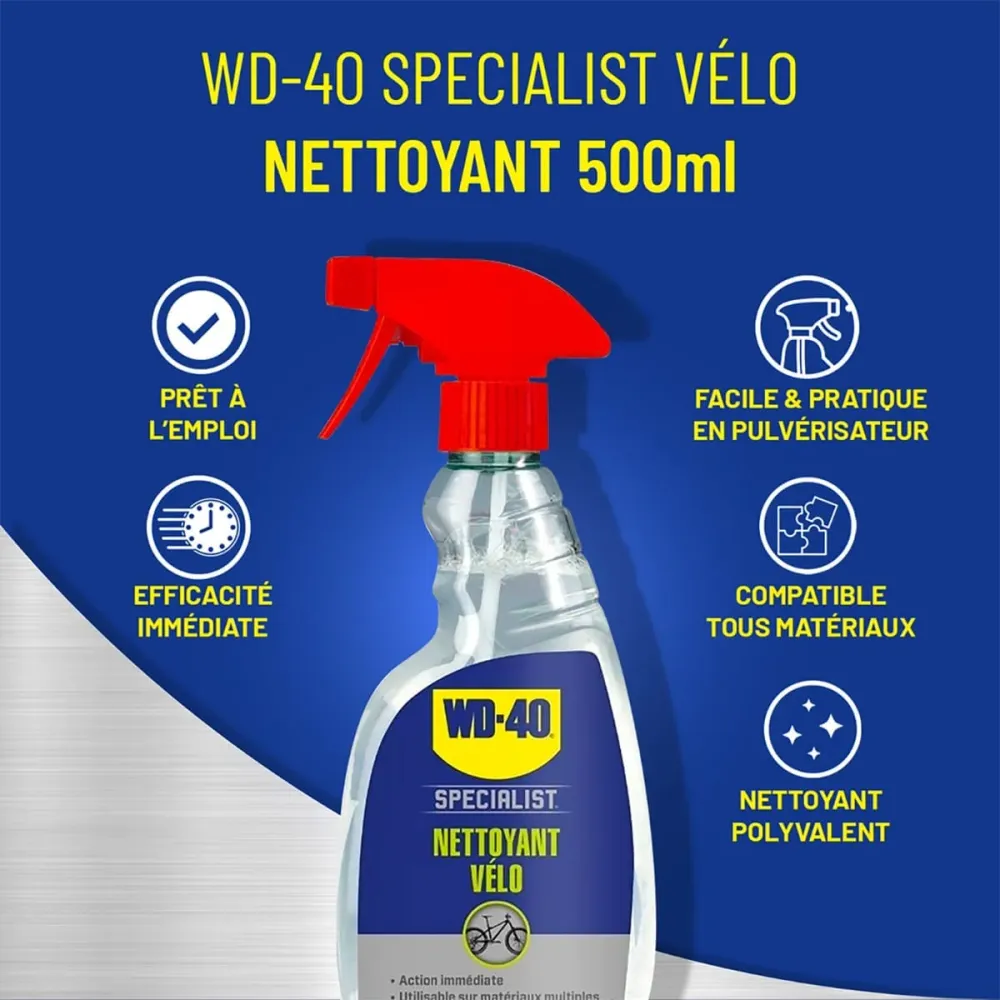 Detergente per biciclette WD-40 BIKE (500 ml)