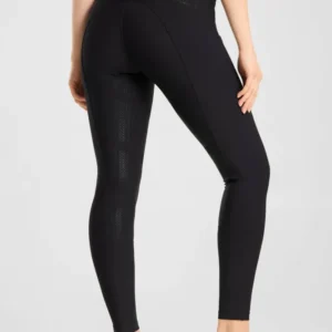 Diana leggins da equitazione con full seat compressione per donna Black Beauty 32