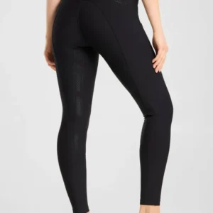 Diana leggins da equitazione con full seat compressione per donna Black Beauty 36