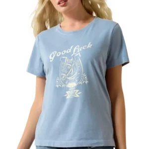 Donna Lucky Dreams t-shirt Ashleigh Blue L