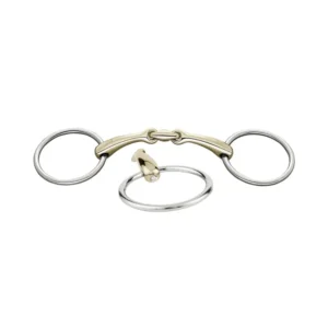 Dynamic RS morso ad anelli liberi, doppio snodo, 16 mm, Sensogan, con cristalli 135 mm