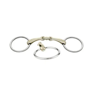 Dynamic RS morso ad anelli liberi, doppio snodo, 16 mm, Sensogan, con cristalli 125 mm