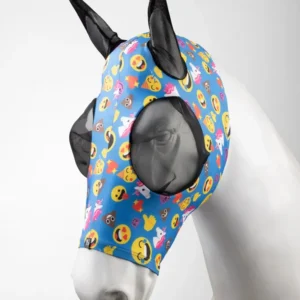 Elastic Pull-On maschera antimosche Emoji print X-Full