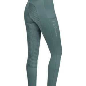 Ella Glam Leggings da Equitazione Bambini Pine Green 152