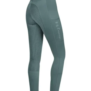 Ella Glam Leggings da Equitazione Donna Pine Green 38