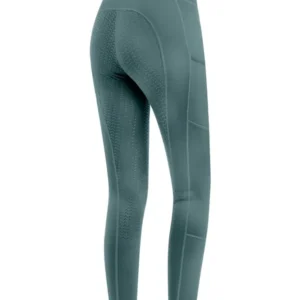 Ella Women's riding leggings full grip Pine Green 36