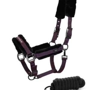 Cavezza con Pelliccia & Lunghina Black Raven Equestrian Stockholm