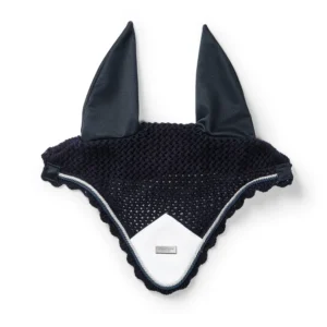 Cuffia Per Cavallo Midnight White Edge Equestrian Stockholm
