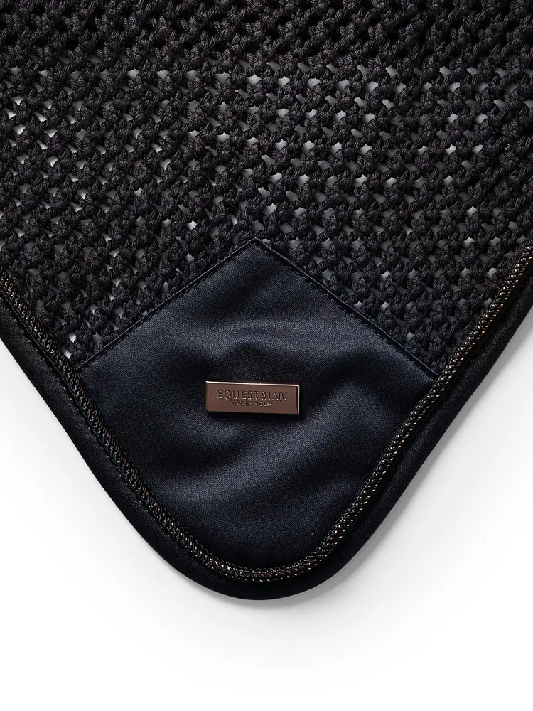 Cuffia Per Cavallo Soundless Modern Dark Ocean Equestrian Stockholm