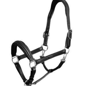 Glimmer Cavezza Anatomica Pelle Black Edition Equestrian Stockholm