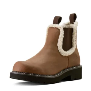 Fatbaby Cozy stivaletti Chelsea da donna Distressed Brown 39