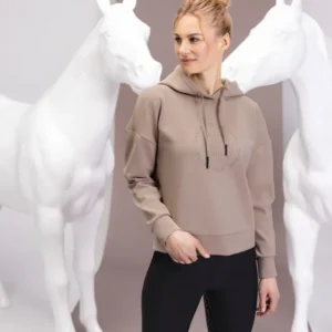 Felpa con cappuccio Athleisure da donna Desert Sand 38