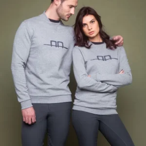 AA Felpa cotone unisex Ash Grey M