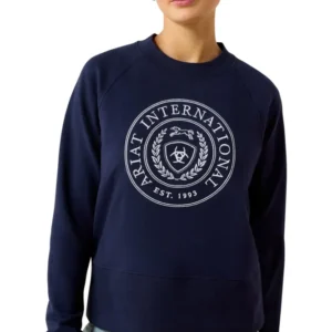 Felpa Martine da donna Navy L