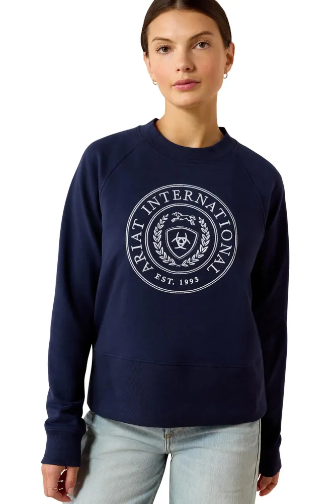 Felpa Martine da donna Navy M