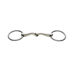 KK filetto ad anelli liberi Balkenhol, semplice snodo, 18 mm, Sensogan 125 mm