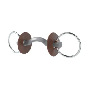 filetto Konnex con arco per la lingua, duro, Ø 7,5 cm Silver 140 mm