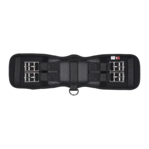 FIR-Tech Memory Foam Dressage Girth Black 55 cm
