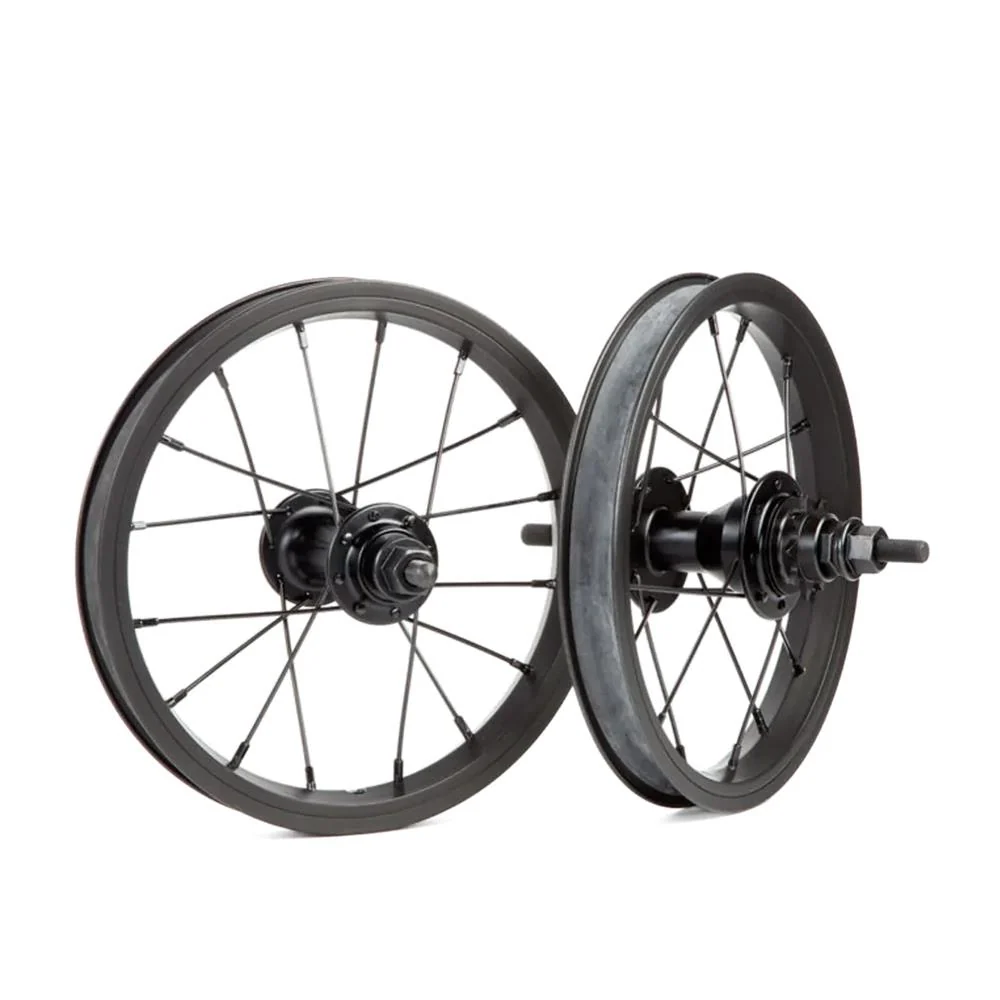 Fit OEM 12'' Wheelset - Black - RHD