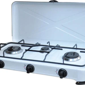 FORNELLO 3 FUOCHI GAS GPL 'KASART' cm 58 x 28 x h.11