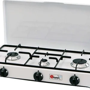 FORNELLO GAS 3 FUOCHI mod. 5328 CGP - cm 58 x 28 x h 10 Parker