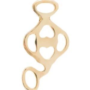 FRA Freedom Riding Articles Love Set hackamore, Ottone, 100mm 100 mm