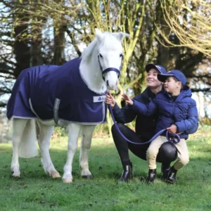 Freedom coperta per esterno leggera per pony, 0g Dark Blue 115