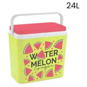 Frigo Portatile Borsa Termica Fantasia Anguria 24l Campeggio Estate Spiaggia