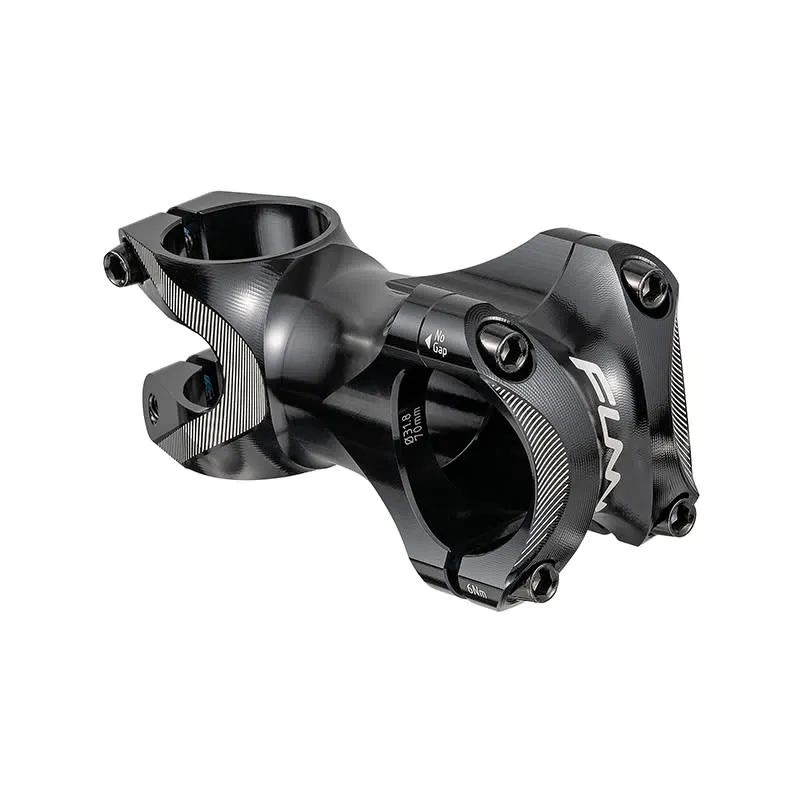 Attacco Manubrio TRON 31,8x70mm Alluminio Rise 0° Nero FUNN