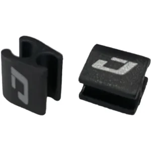 Gancio per cavi freno e Dropper Nylon Nero (4 Pz)
