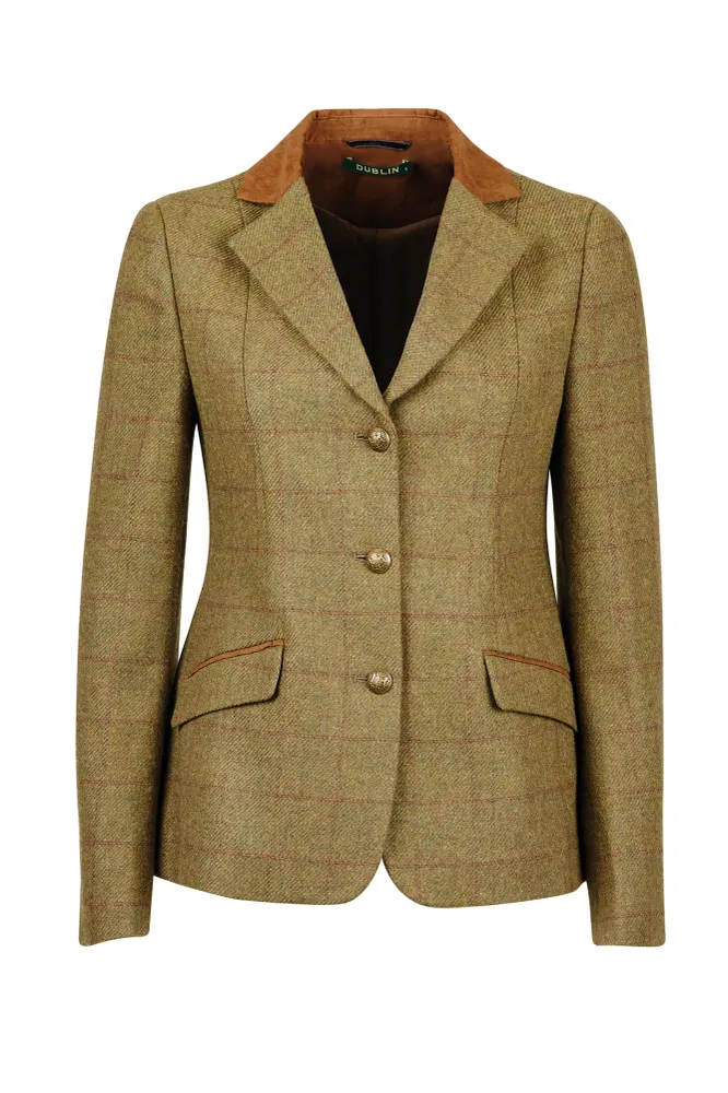 Giacca sartoriale da bambino tweed scamosciato Albany Brown 10 anni