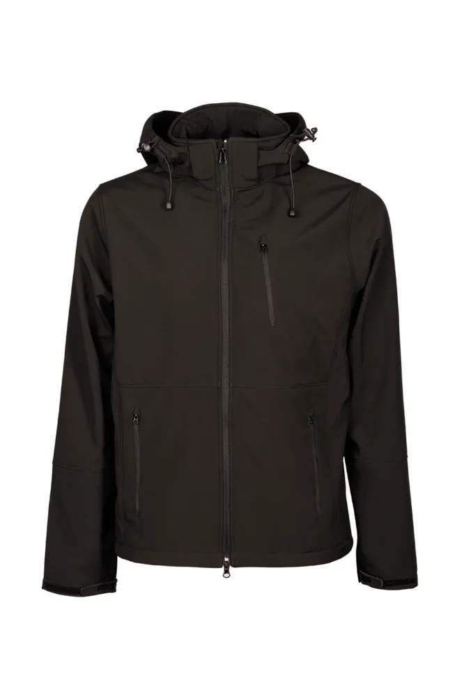 Giacca softshell da uomo Chicago Black M